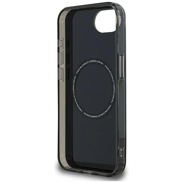 BMW IML Metal White Circle MagSafe iPhone 16e Case - Black - Cell phone cases and covers<<<HurtelXML