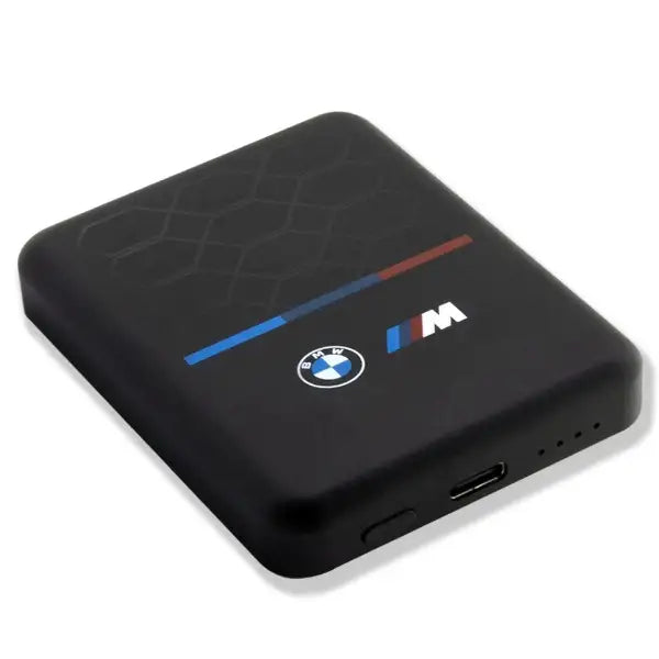 BMW Inductive Power Bank BMPBMS3K22PGVK 5W 3000mAh + cable black/black M Collection MagSafe - Cell phone cases