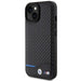 BMW Leather Carbon case for iPhone 15 - black - Cell phone cases and covers<<<HurtelXML