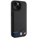 BMW Leather Carbon case for iPhone 15 - black - Cell phone cases and covers<<<HurtelXML