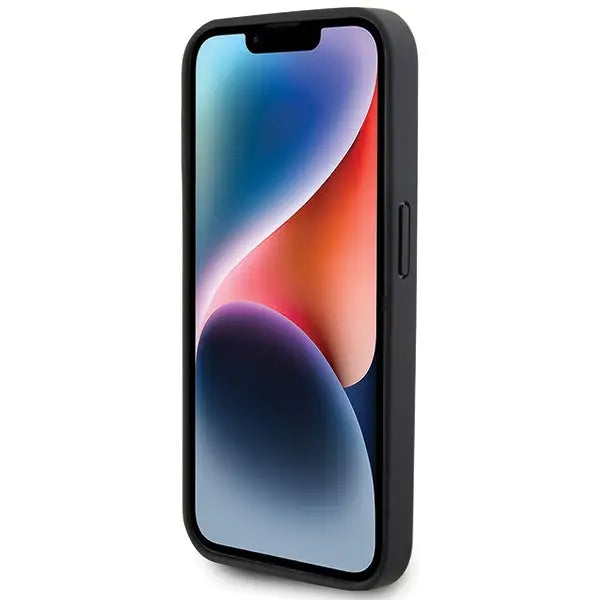 BMW Leather Carbon case for iPhone 15 Pro - black - Cell phone cases and covers<<<HurtelXML