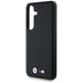 BMW Leather Carbon MagSafe Case for Samsung Galaxy S25+ - Black - Cell phone cases and covers<<<HurtelXML