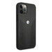 BMW Leather Curve Perforate Case for iPhone 12 / iPhone 12 Pro - Black - Cell phone cases and covers<<<HurtelXML