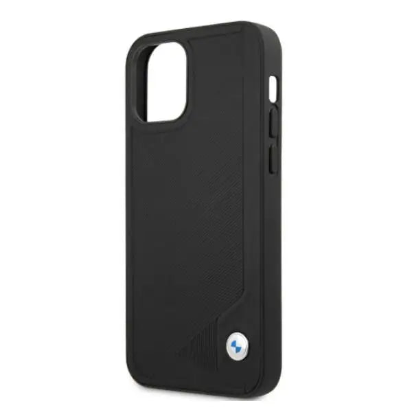 BMW Leather Deboss Case for iPhone 12 Pro Max - Black - Cell phone cases and covers<<<HurtelXML