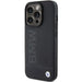 BMW Leather Hot Stamp case for iPhone 15 Pro - black - Cell phone cases and covers<<<HurtelXML