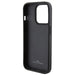 BMW Leather Textured & Stripe iPhone 15 Pro Max Case - Black - Cell phone cases and covers<<<HurtelXML