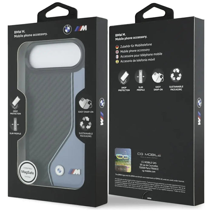 BMW M Carbon Logo MagSafe iPhone Air Case - Blue - Cell phone cases and covers<<<HurtelXML