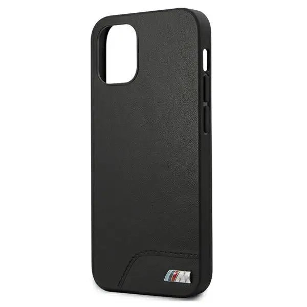 BMW M Collection Smooth PU Case for iPhone 12 mini - Black - Cell phone cases and covers<<<HurtelXML