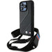 BMW M Edition Carbon Stripe & Strap case for iPhone 15 Pro Max - black - Cell phone cases and covers<<<HurtelXML