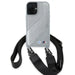 BMW M Edition Carbon Stripe & Strap iPhone 16 Case - Gray - Cell phone cases and covers<<<HurtelXML