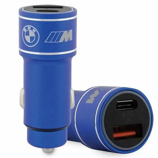 BMW M Edition Case Car Charger BMCCMUSBCB 20W PD QC 3.0 - blue - Cell phone USB charger<<<HurtelXML
