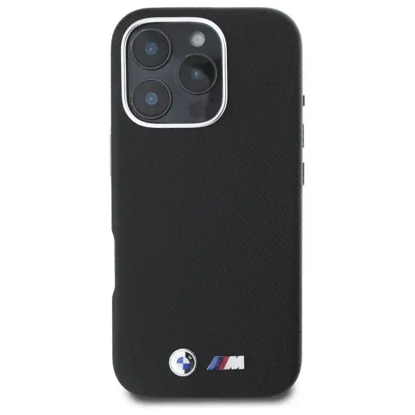 BMW M Edition Kevlar wrapped metal iPhone 16 Pro case - black - Cell phone cases and covers<<<HurtelXML