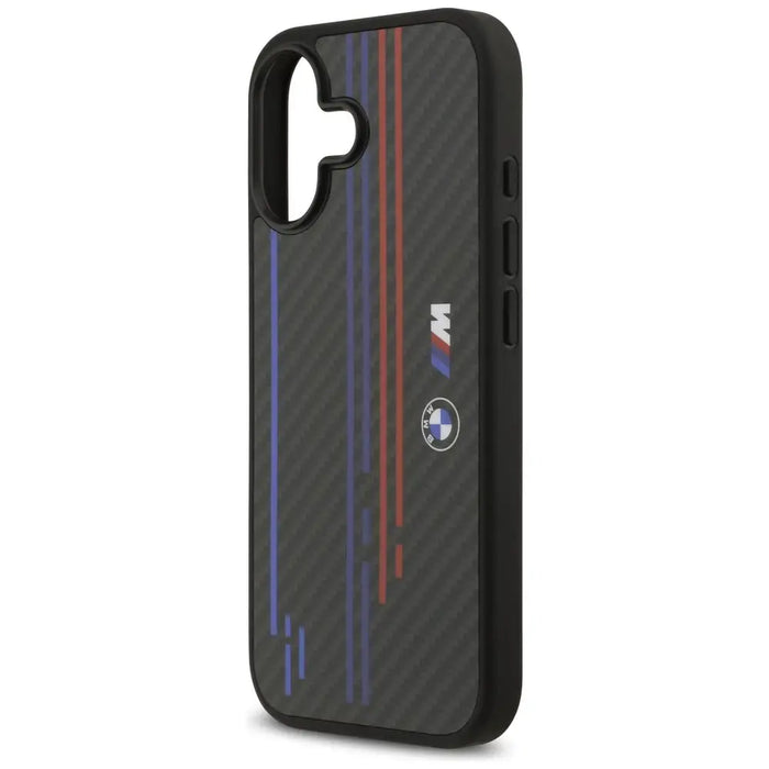 BMW M Kevlar Lines & Logo MagSafe Case for iPhone 17 - Black - Cell phone cases and covers<<<HurtelXML