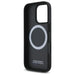 BMW M Meshed Tricolor Stripes MagSafe Case for iPhone 16 Pro - Black - Cell phone cases and covers<<<HurtelXML