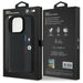 BMW M Perforated Tricolor Detail Line iPhone 16 Pro Max Case - Black - Cell phone cases and covers<<<HurtelXML