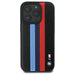BMW M Performance Tricolor Printed Stripes MagSafe case for iPhone 16 Pro - black - Cell phone cases