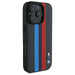 BMW M Performance Tricolor Printed Stripes MagSafe case for iPhone 16 Pro - black - Cell phone cases