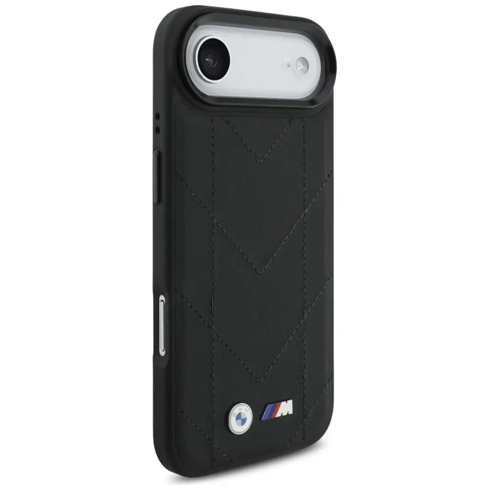 BMW M Quilted Logo MagSafe Case for iPhone 17 Air - Black - Cell phone cases and covers<<<HurtelXML