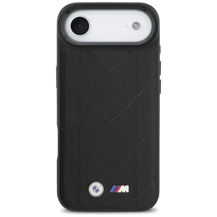 BMW M Quilted Logo MagSafe Case for iPhone 17 Air - Black - Cell phone cases and covers<<<HurtelXML