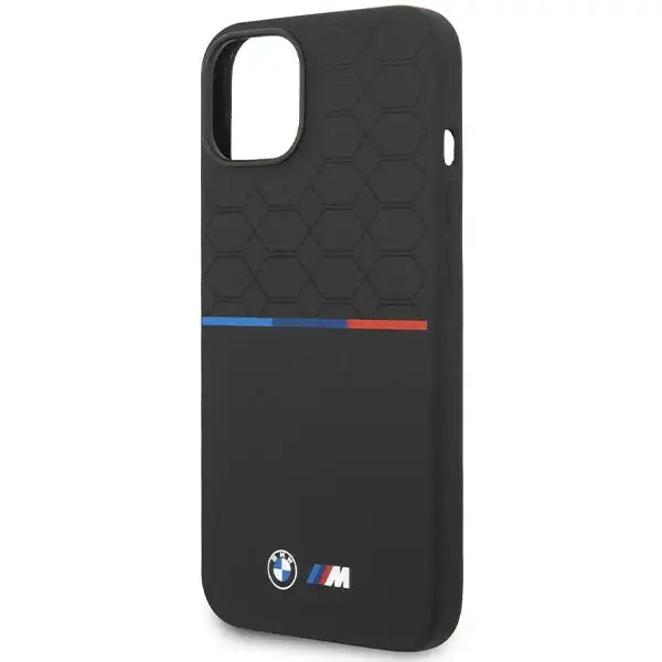 BMW M Silicone Pattern MagSafe Case for iPhone 15/14/13 - Black - Cell phone cases and covers<<<HurtelXML