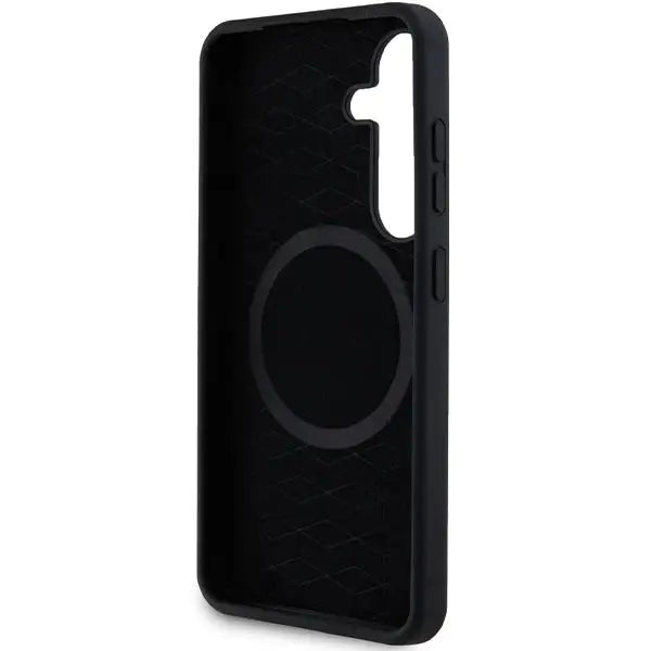 BMW M Silicone Printed Ring MagSafe case for Samsung Galaxy S24 - black - Cell phone cases and covers<<<HurtelXML