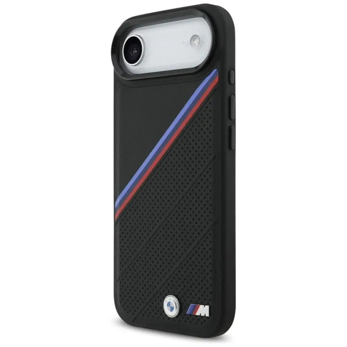 BMW M Tricolor Metal Logo MagSafe Case for iPhone 17 Air - Black - Cell phone cases and covers<<<HurtelXML