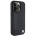 BMW MagSafe Leather Hot Stamp case for iPhone 15 Pro - black - Cell phone cases and covers<<<HurtelXML
