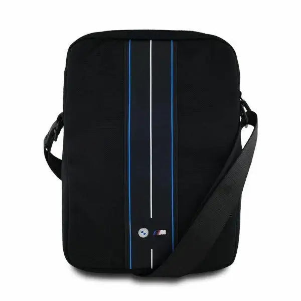 BMW Nylon Blue Stripe 10’’ Tablet Bag - Black - Others<<<HurtelXML