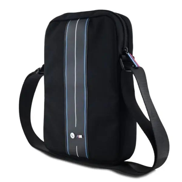 BMW Nylon Blue Stripe 10’’ Tablet Bag - Black - Others<<<HurtelXML