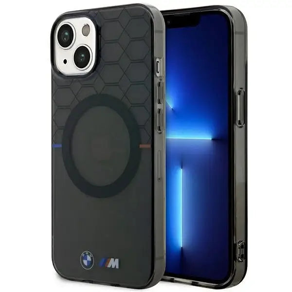 BMW Pattern MagSafe case for iPhone 13 / 14 / 15 - gray - Cell phone cases and covers<<<HurtelXML