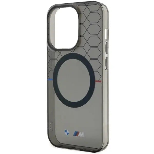 BMW Pattern MagSafe case for iPhone 15 Pro Max - gray - Cell phone cases and covers<<<HurtelXML