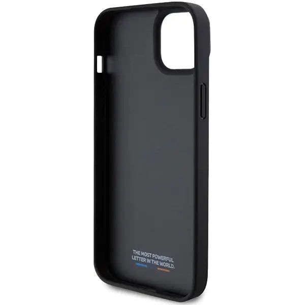 BMW Perforated Tricolor Line case for iPhone 15 / 14 / 13 - black - Cell phone cases and covers<<<HurtelXML