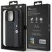 BMW Perforated Tricolor Line case for iPhone 15 Pro Max - black - Cell phone cases and covers<<<HurtelXML