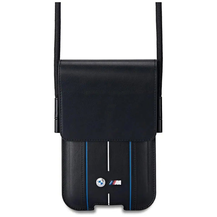 BMW Phone Pouch Blue Stripes Phone Bag - Black - Laptop bags<<<HurtelXML