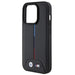 BMW Quilted Tricolor case for iPhone 15 Pro Max - black - Cell phone cases and covers<<<HurtelXML