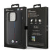 BMW Quilted Tricolor MagSafe case for iPhone 15 Pro Max - black - Cell phone cases and covers<<<HurtelXML