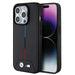 BMW Quilted Tricolor MagSafe case for iPhone 15 Pro Max - black - Cell phone cases and covers<<<HurtelXML
