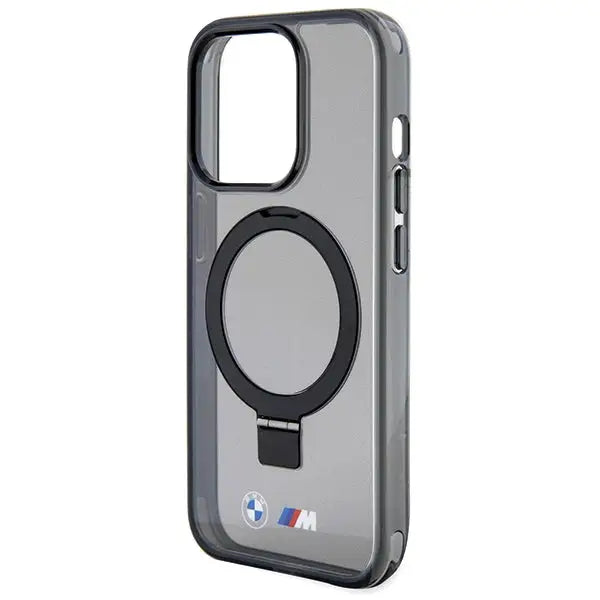 BMW Ring Stand M Collection MagSafe Case for iPhone 15 Pro - Black - Cell phone cases and covers<<<HurtelXML