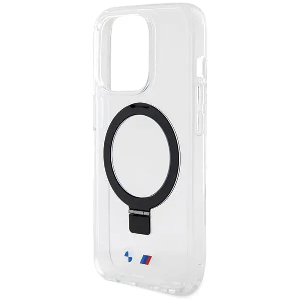 BMW Ring Stand M Collection MagSafe Case for iPhone 15 Pro - Clear - Cell phone cases and covers<<<HurtelXML