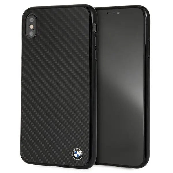 BMW Siganture Carbon Case for iPhone Xs Max - Black - Cell phone cases and covers<<<HurtelXML