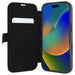 BMW Signature Leather Wordmark Case for iPhone 16 Pro Max - Black - Cell phone cases and covers<<<HurtelXML