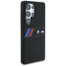 BMW Silicone Middle Tricolor Stripes MagSafe Case for Samsung Galaxy S25 Ultra - Black - Cell phone cases