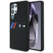 BMW Silicone Middle Tricolor Stripes MagSafe Case for Samsung Galaxy S25 Ultra - Black - Cell phone cases