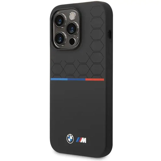 BMW Silicone Pattern iPhone 15 Pro Max Case - Black - Cell phone cases and covers<<<HurtelXML