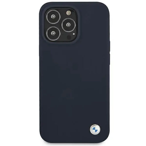 BMW Silicone Signature Case for iPhone 13 Pro Max 6.7’’ - Navy Blue - Cell phone cases and covers<<<HurtelXML