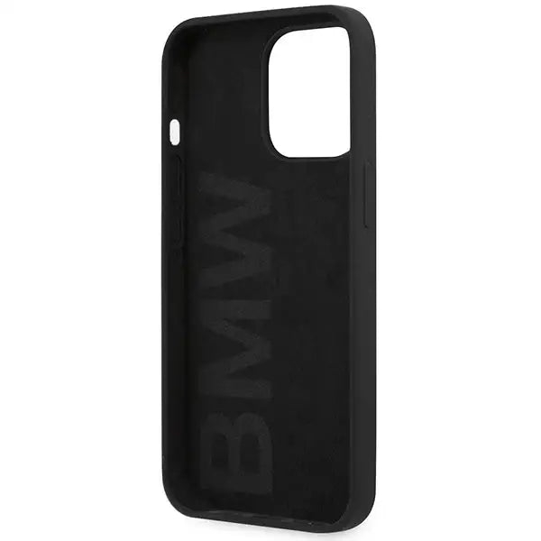 BMW Silicone Signature Logo Case for iPhone 13 Pro / iPhone 13 - Black - Cell phone cases and covers<<<HurtelXML