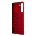 BMW Silicone Signature Logo Case for Samsung Galaxy S21+ - Red - Cell phone cases and covers<<<HurtelXML