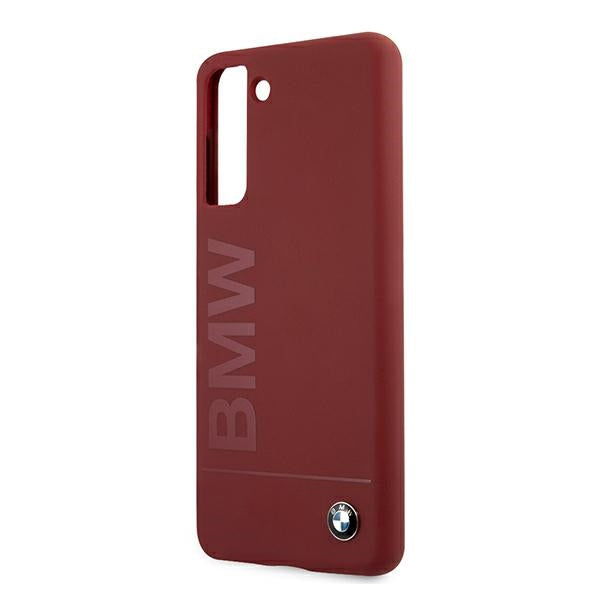 BMW Silicone Signature Logo Case for Samsung Galaxy S21+ - Red - Cell phone cases and covers<<<HurtelXML