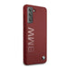 BMW Silicone Signature Logo Case for Samsung Galaxy S21+ - Red - Cell phone cases and covers<<<HurtelXML