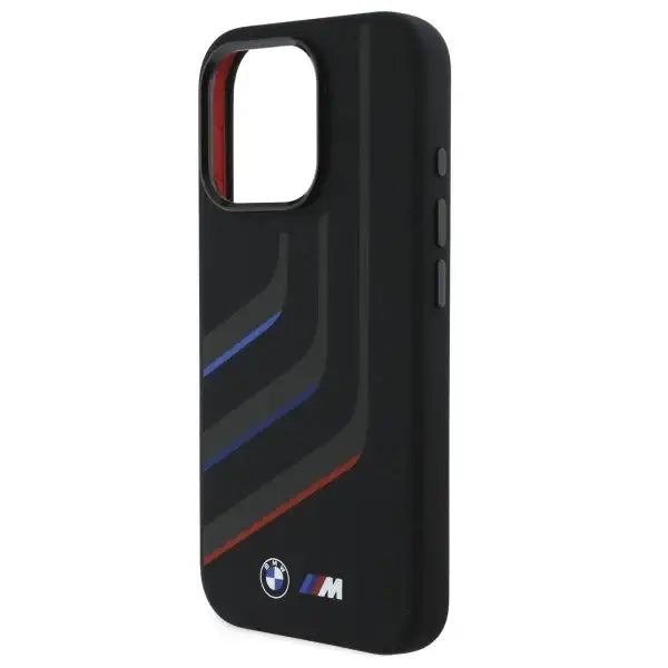 BMW Silicone Turning Lines MagSafe Case for iPhone 16 Pro Max - Black - Cell phone cases and covers<<<HurtelXML